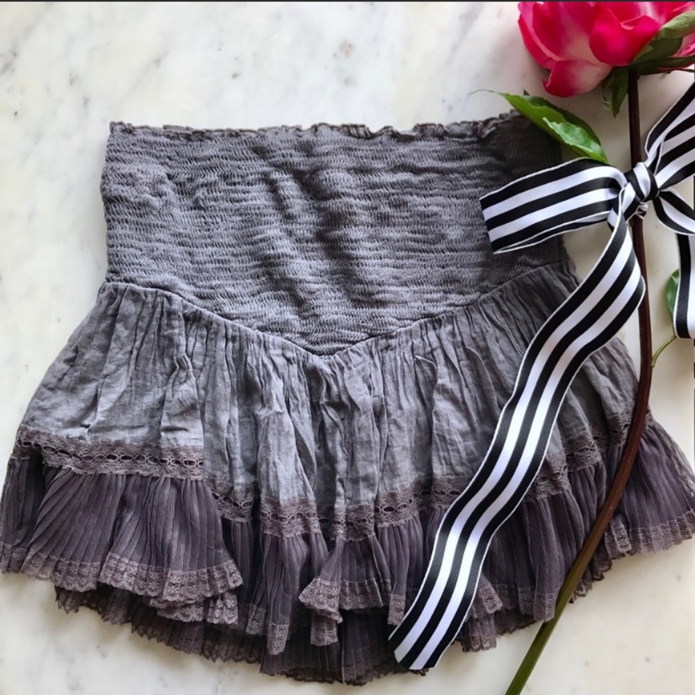 Free people slip skirt